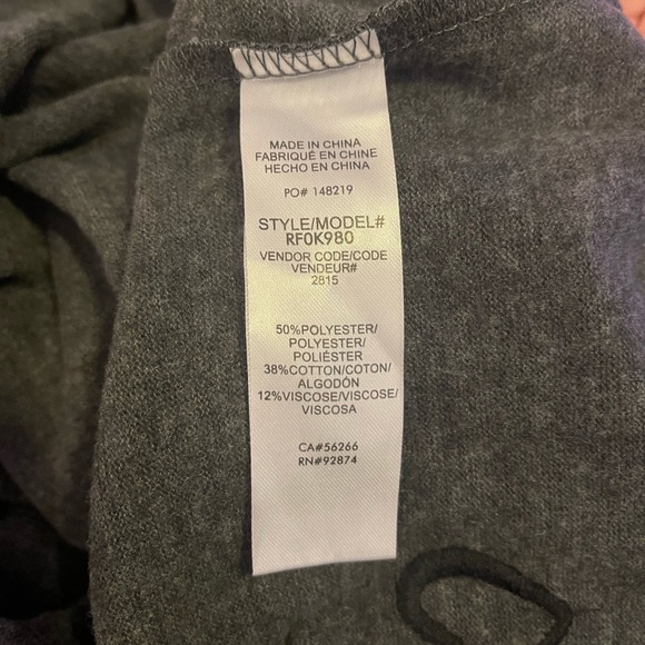 Splendid W’s Amour Sweatshirt Heather Charcoal in Size Medium - Picture 8 of 10